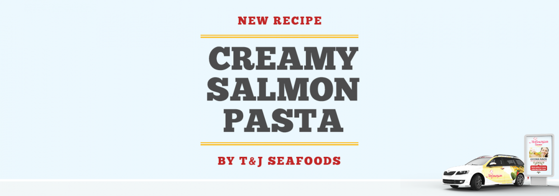 T&J Seafoods Recipe Recommendation: Easy Creamy Salmon Pasta! T&J Seafoods Recipe Recommendation: Easy Creamy Salmon Pasta!